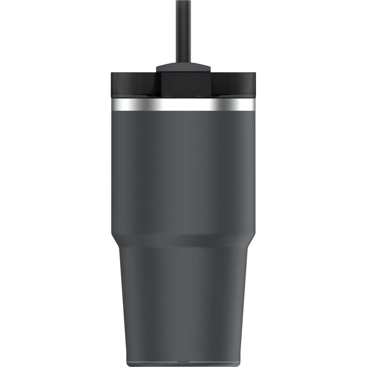 Stanley Quencher H2.0 FlowState Ανακυκλώσιμο Ποτήρι Θερμός Ανοξείδωτο BPA Free 590ml Black